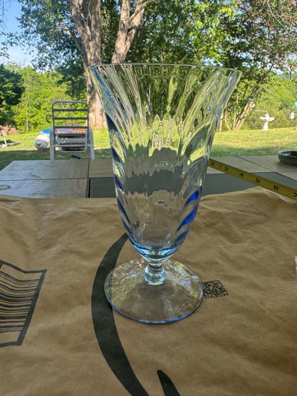 Caprice Moonlight Stem Tea Glass by Cambridge